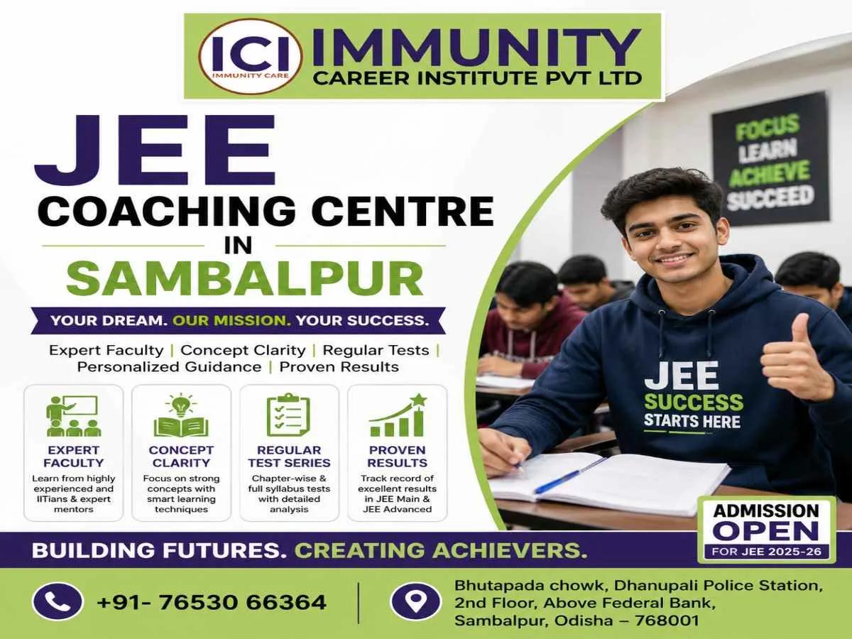 Best JEE Coaching Centre in Sambalpur for IIT JEE Preparation
