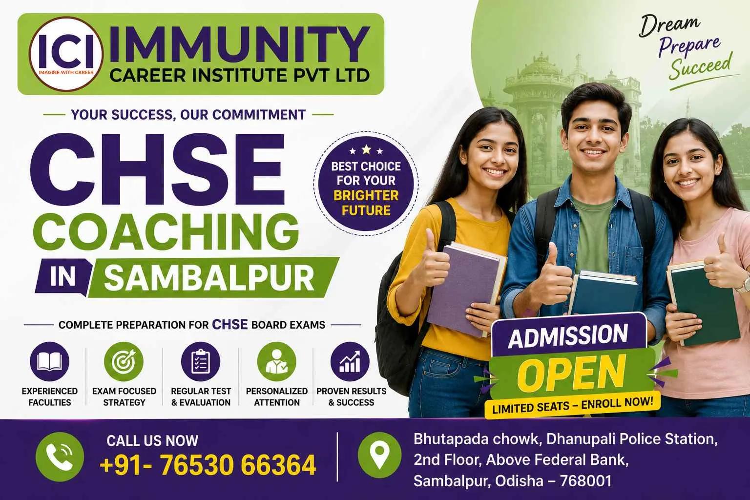 Best CHSE Coaching in Sambalpur: Building a Strong Foundation for Academic Success