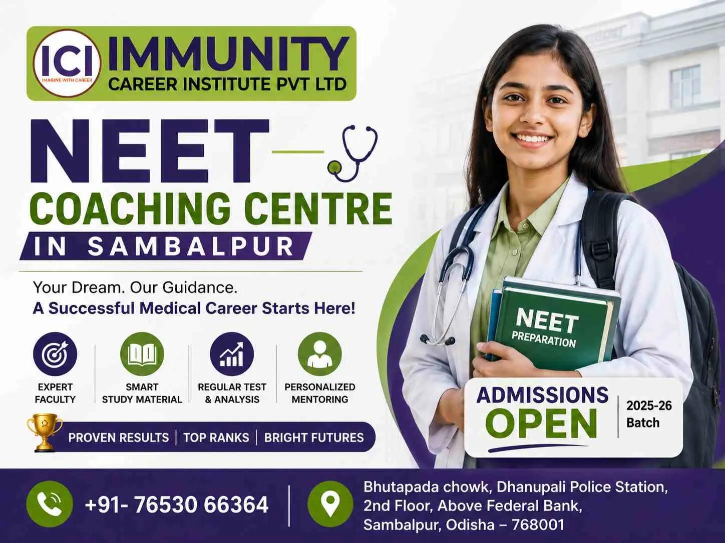 NEET Coaching Centre in Sambalpur: Build a Strong Foundation for Your Medical Career