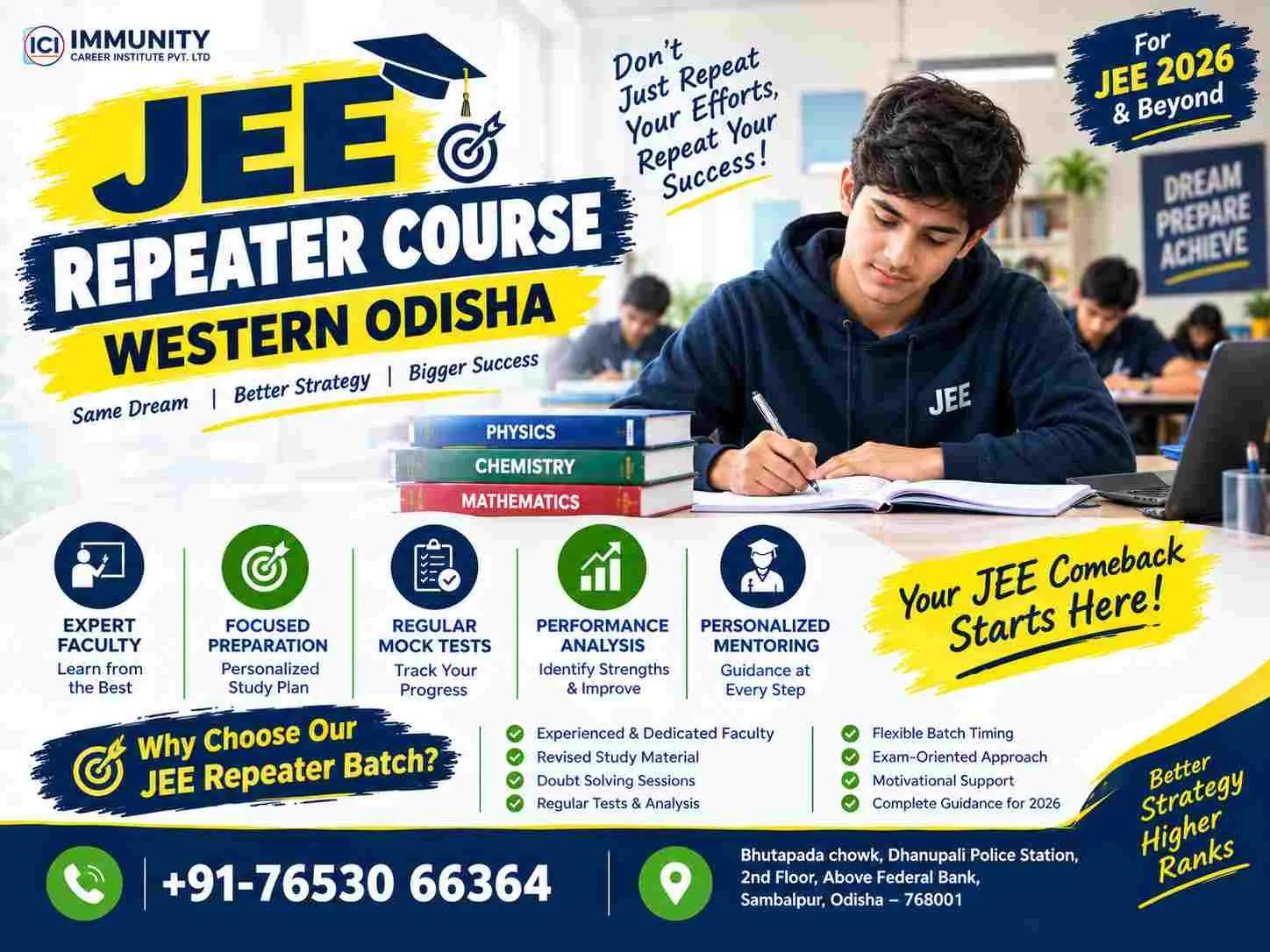 NEET Dropper Batch in Western Odisha: Choose the Right Path for Medical Entrance Preparation